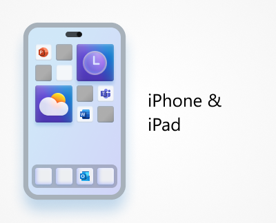 Az Office és a levelezés beállítása iOS-eszközökön